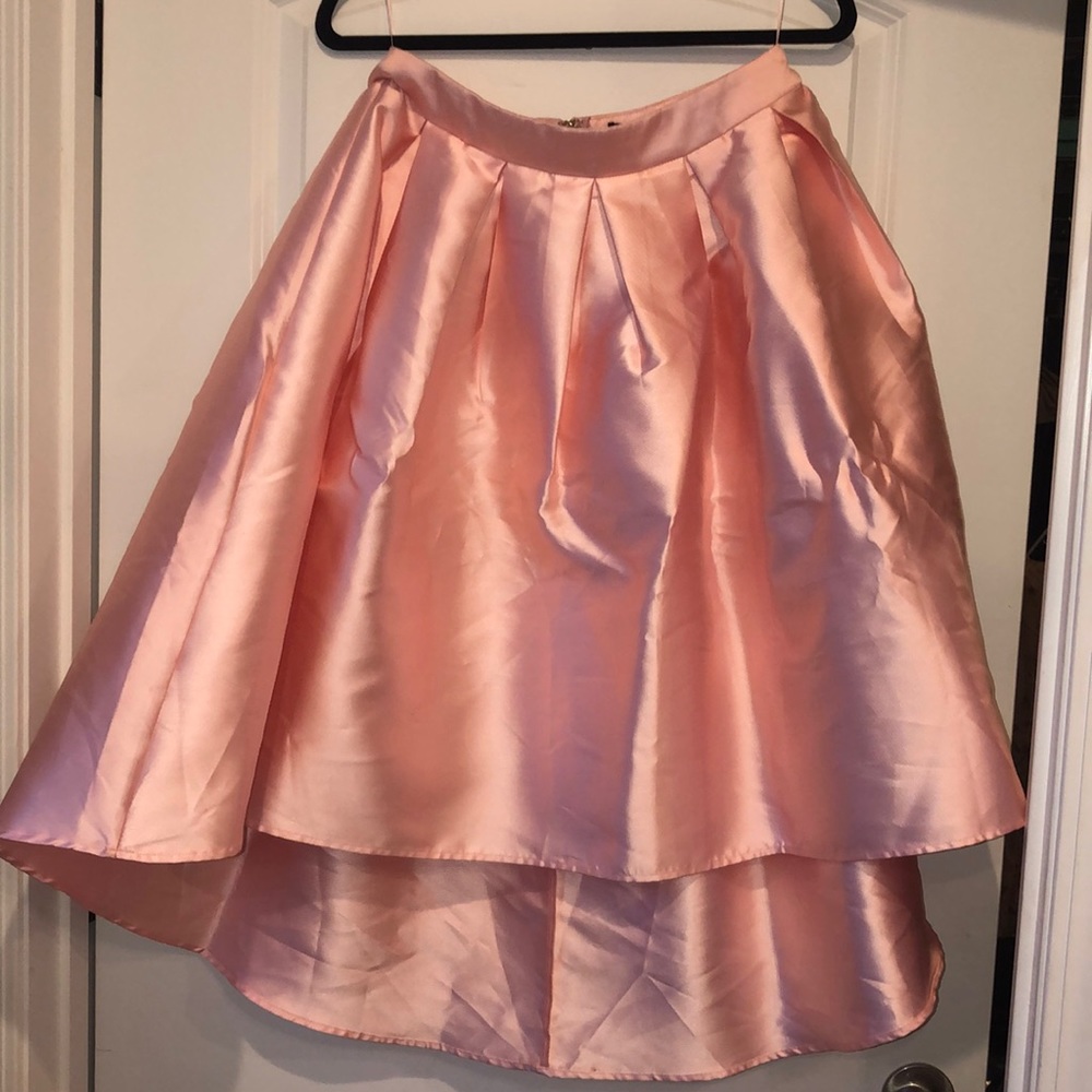 Cotton Candy High-Low Skirt